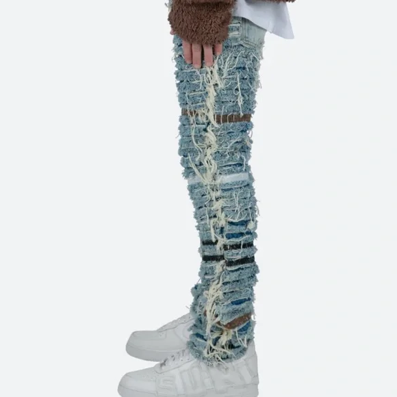 Straight Denim Jeans - Picture 4 of 6